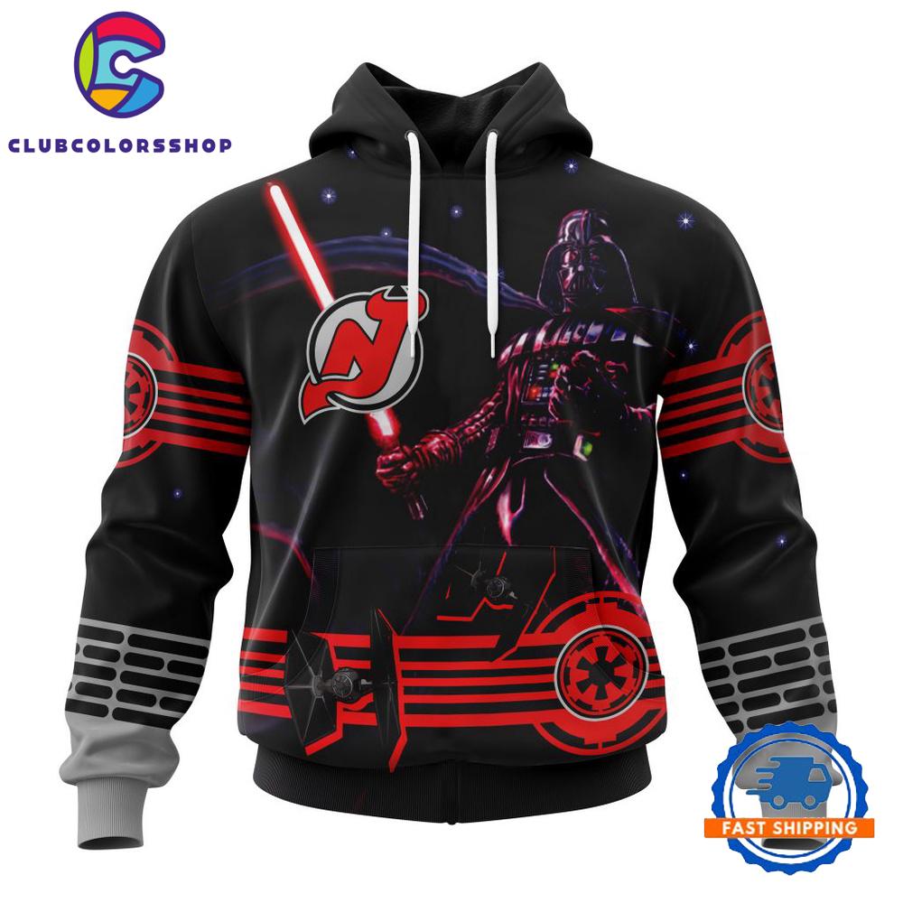 NHL New Jersey Devils Specialized Starwar Darth Vader Version Hoodie, T Shirt