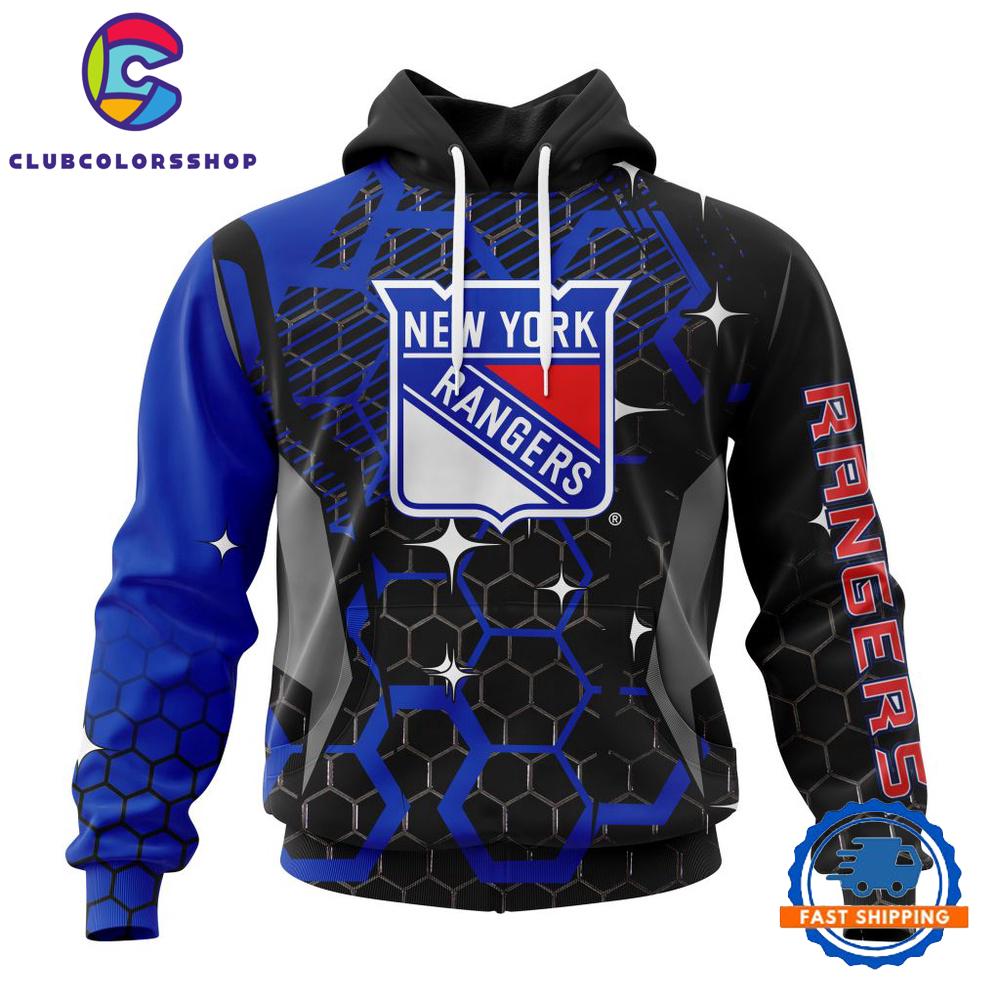 NHL New York Rangers Specialized Design With MotoCross Syle Hoodie, T Shirt
