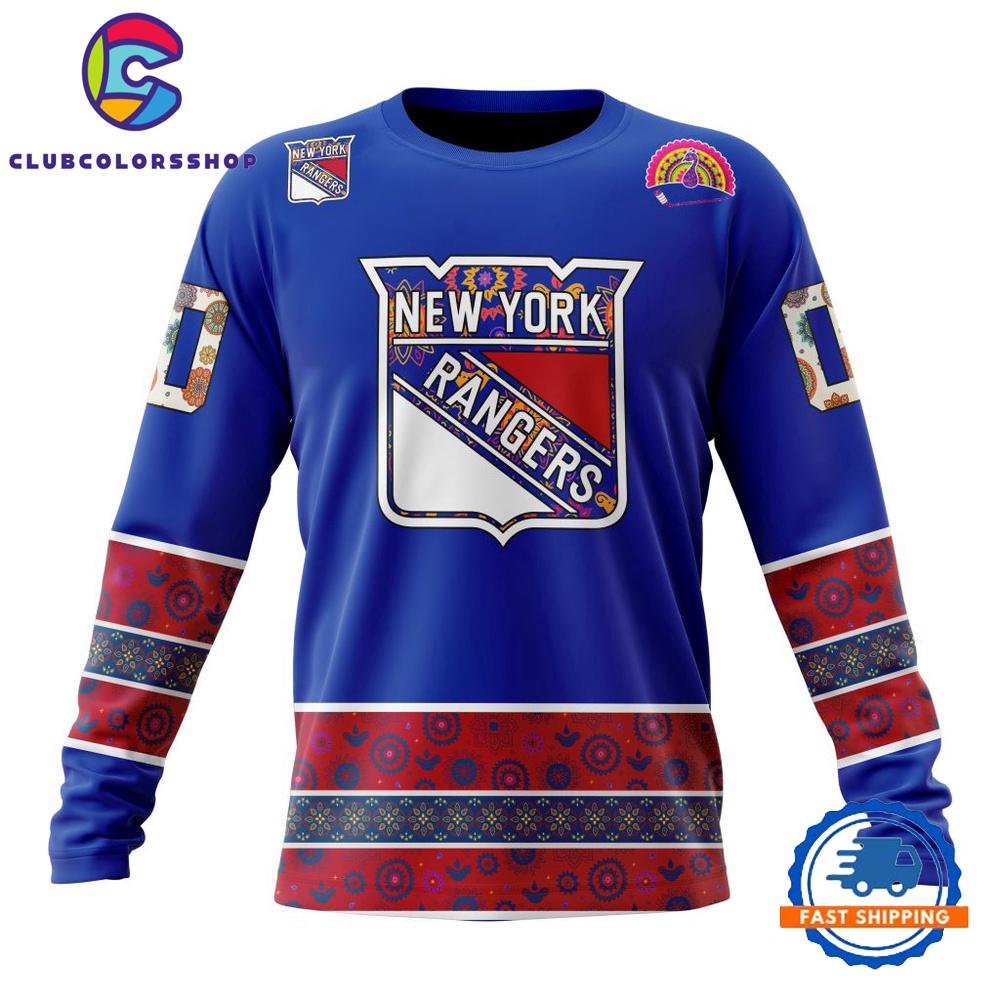 NHL New York Rangers Specialized Jersey Hockey For All Diwali Festival Hoodie, T Shirt
