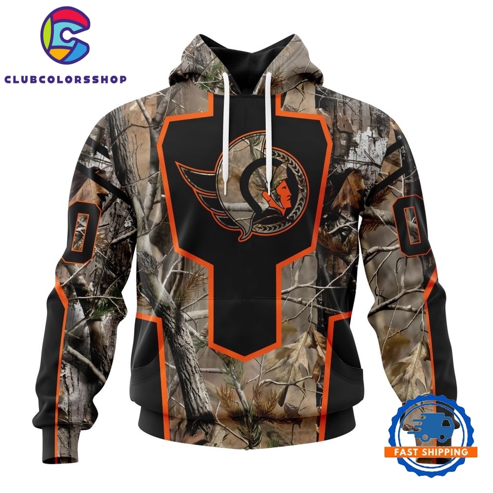 NHL Ottawa Senators Special Camo Realtree Hunting Hoodie, T Shirt