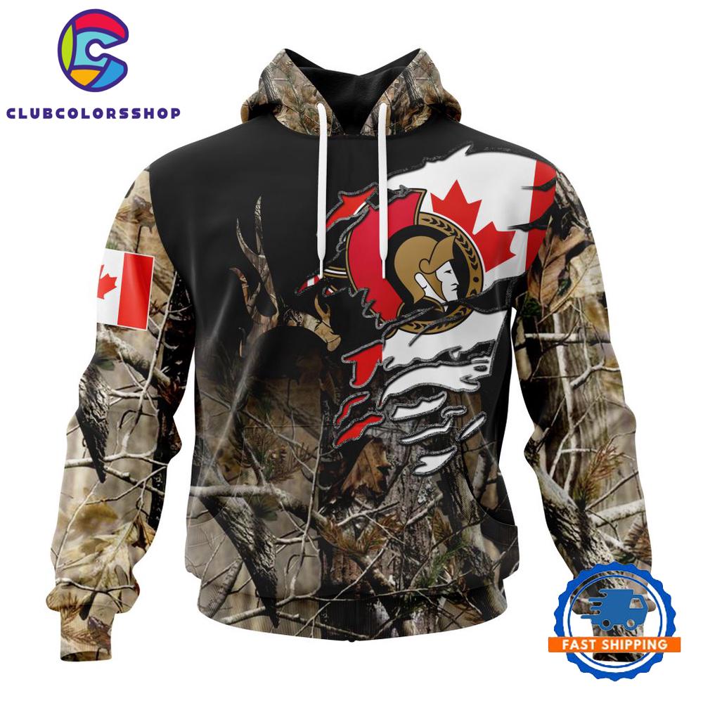 NHL Ottawa Senators Special Camo Realtree Hunting Hoodie, TShirt, Long Sleeve Shirt