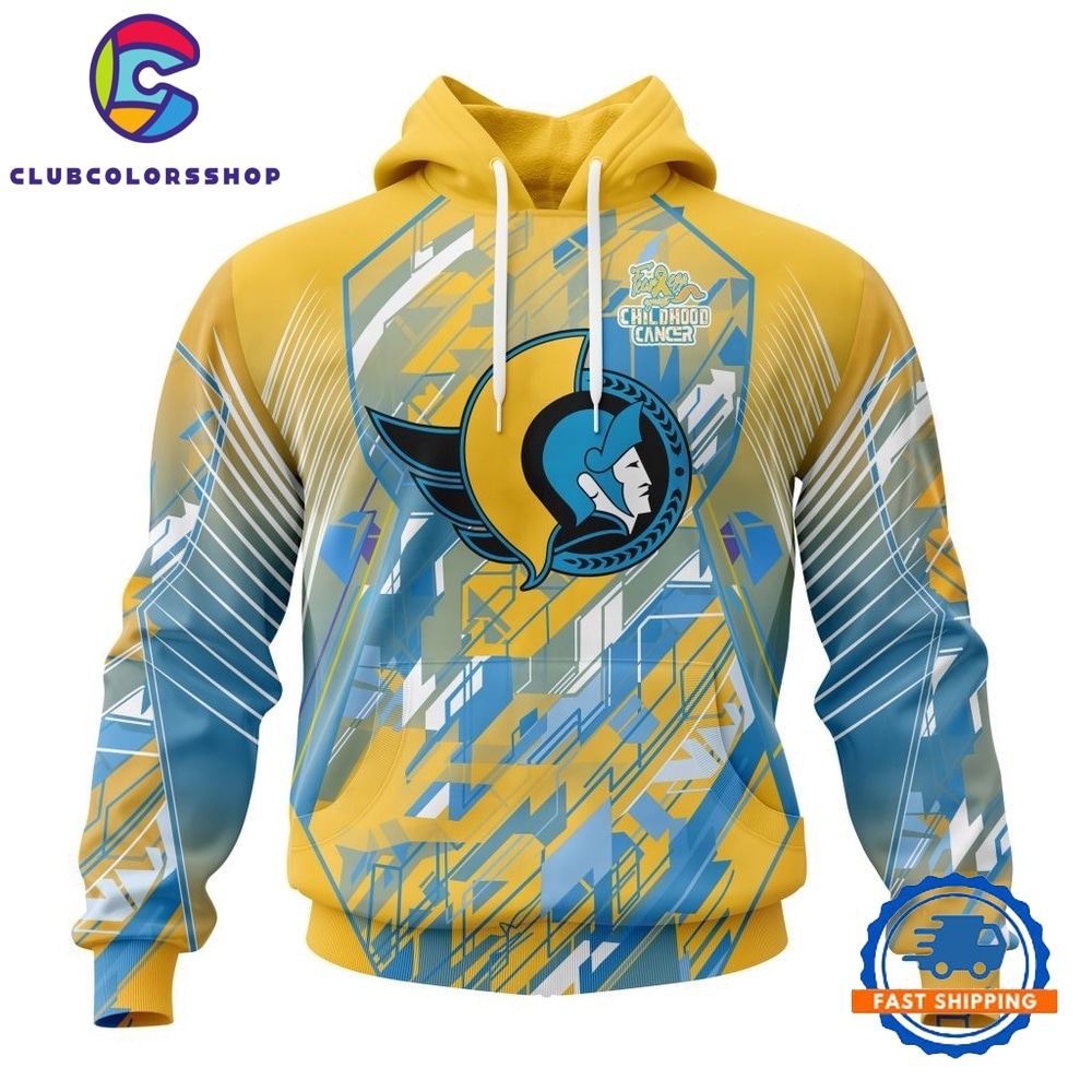 NHL Ottawa Senators Specialized Design Fearless Against Childhood Cancers Hoodie, T Shirt