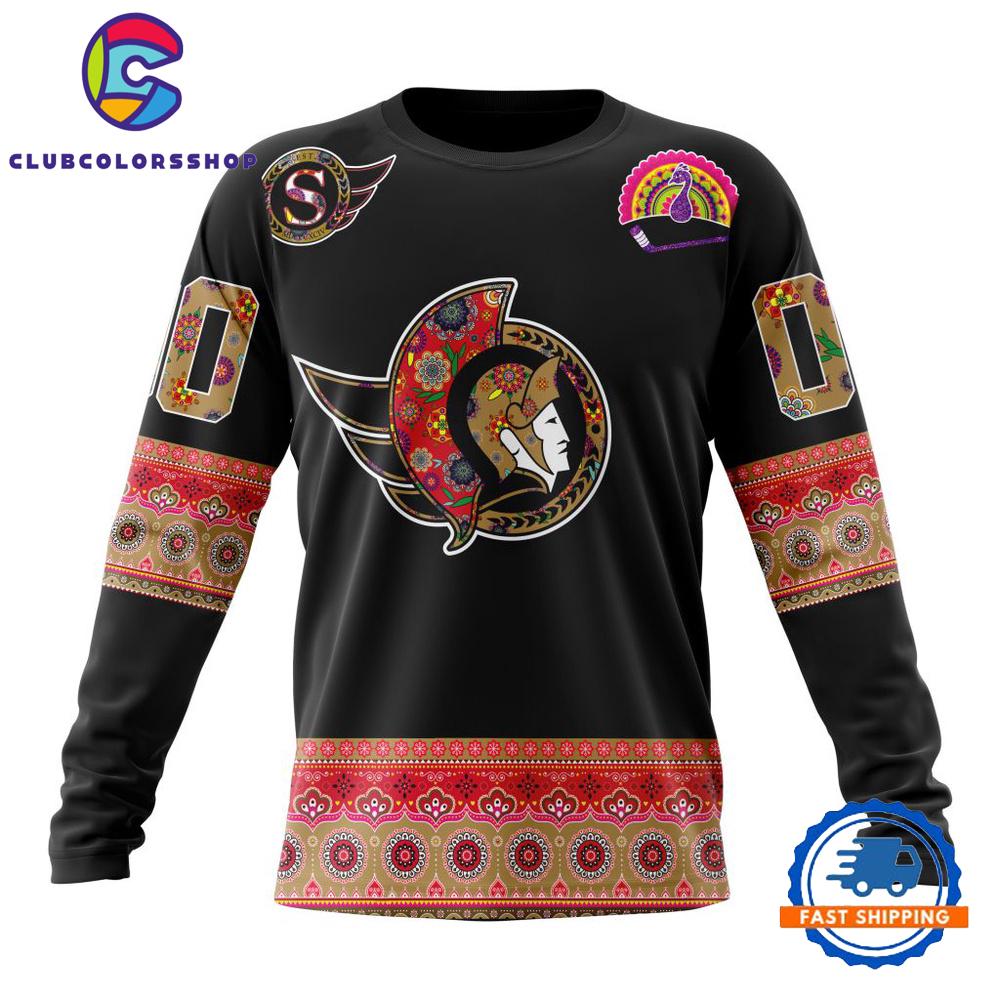 NHL Ottawa Senators Specialized Jersey Hockey For All Diwali Festival Hoodie, T Shirt