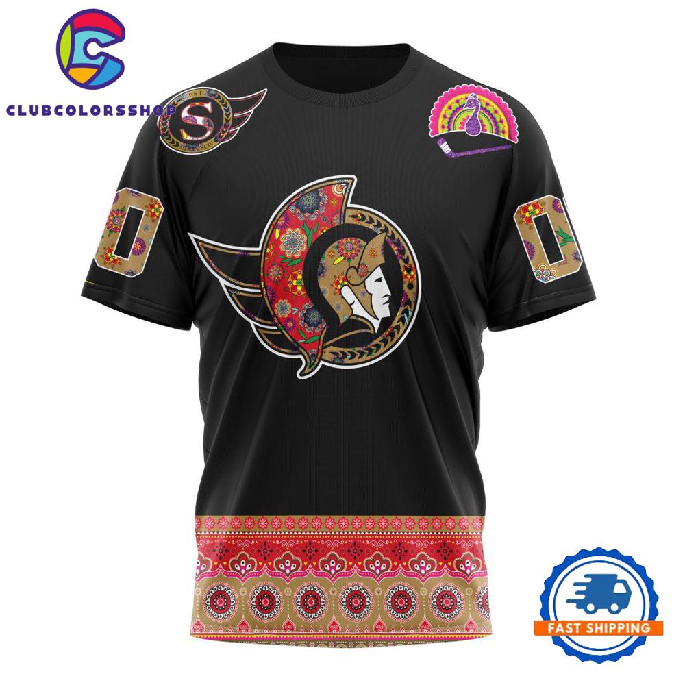 NHL Ottawa Senators Specialized Jersey Hockey For All Diwali Festival Hoodie, T Shirt