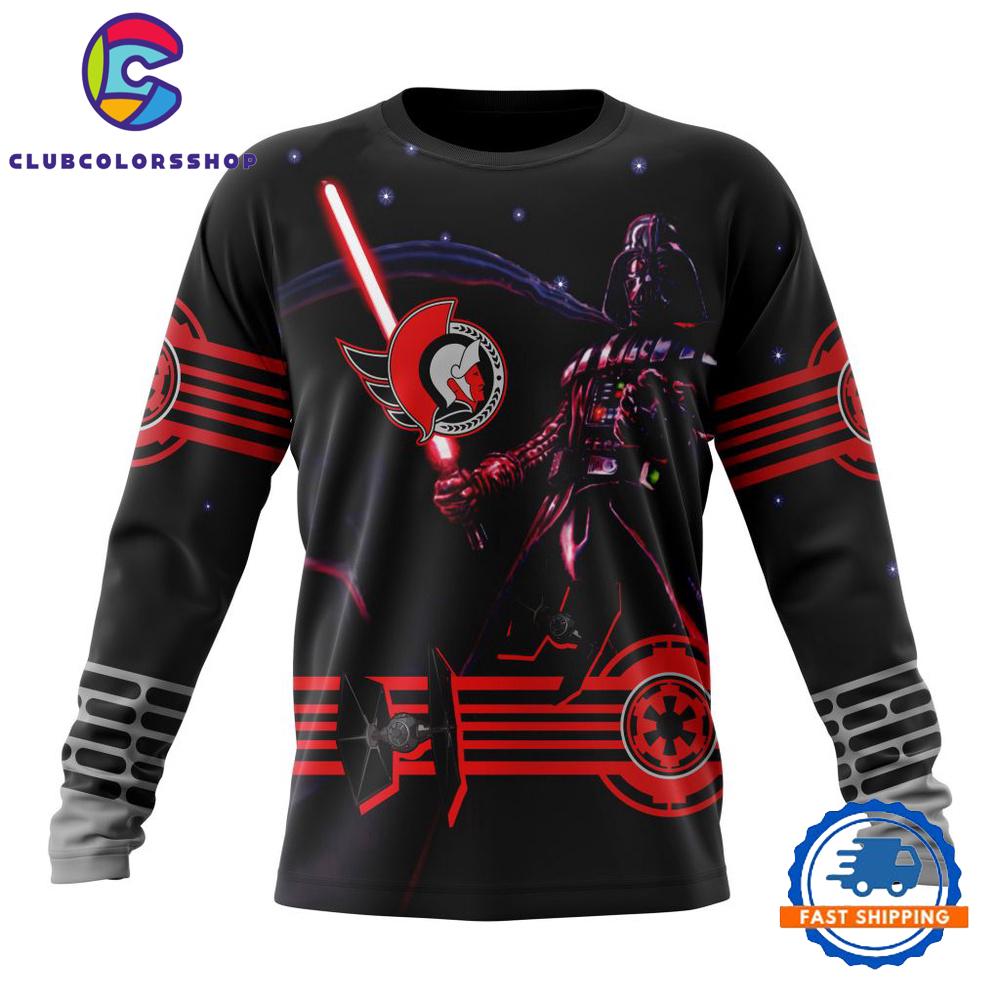 NHL Ottawa Senators Specialized Starwar Darth Vader Version Hoodie, T Shirt NHL Ottawa Senators Specialized Starwar Darth Vader Version Hoodie, T Shirt