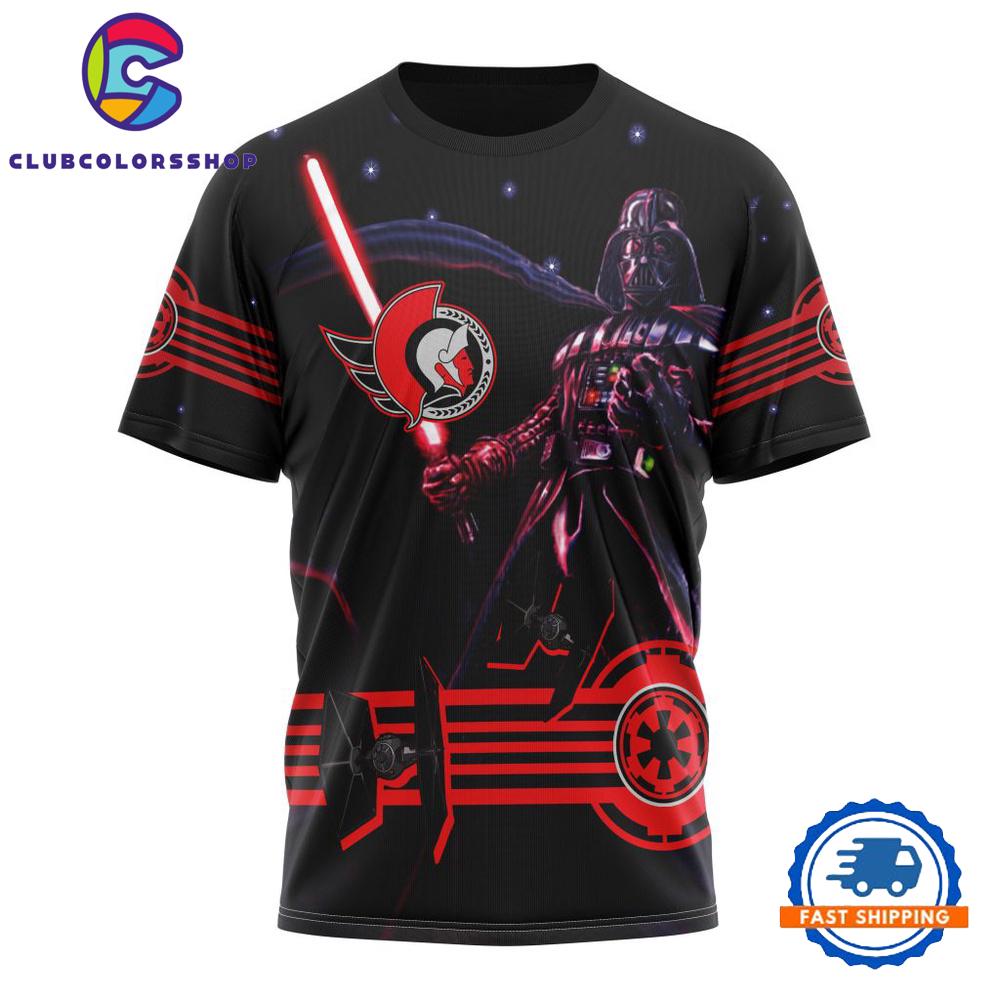 NHL Ottawa Senators Specialized Starwar Darth Vader Version Hoodie, T Shirt NHL Ottawa Senators Specialized Starwar Darth Vader Version Hoodie, T Shirt