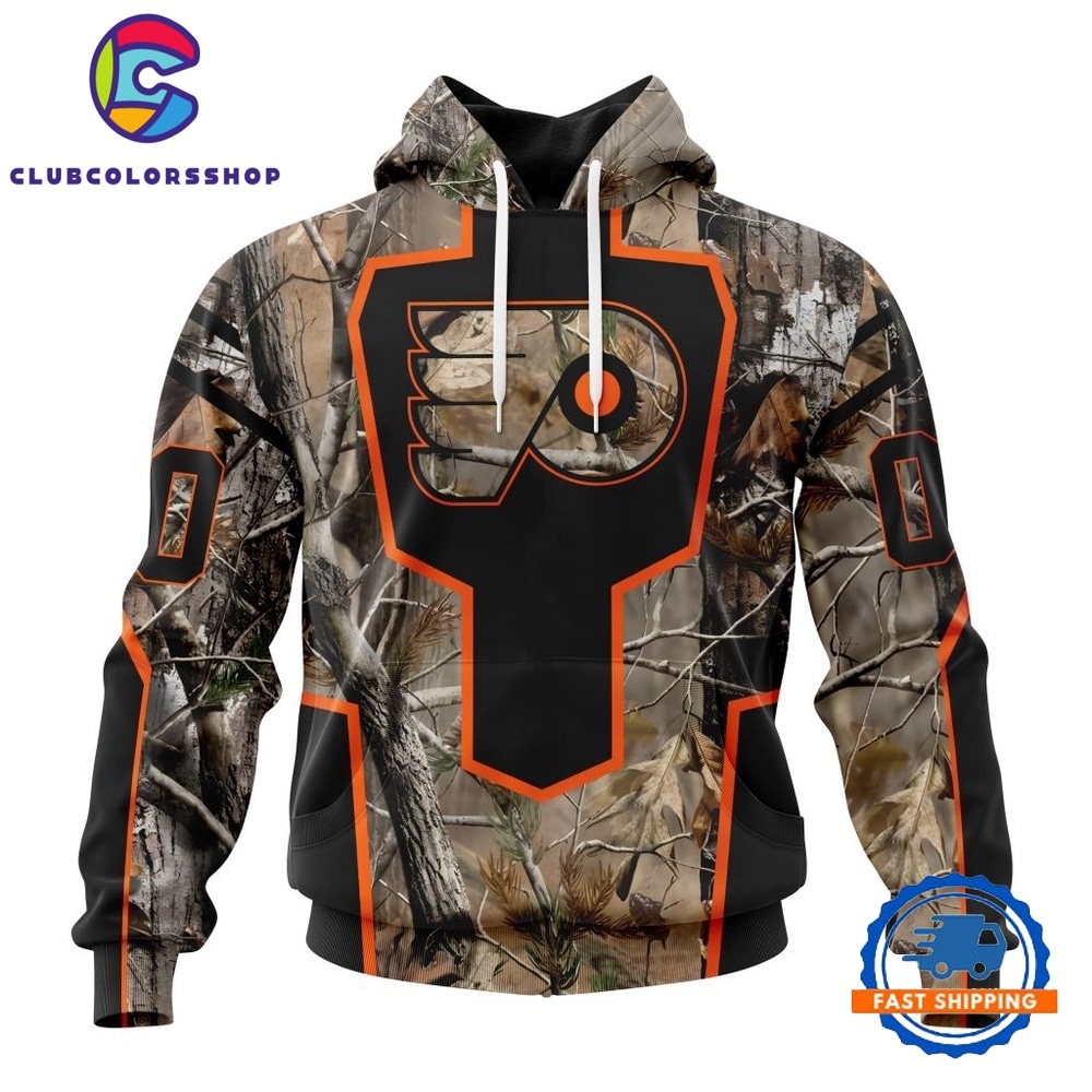 NHL Philadelphia Flyers Special Camo Realtree Hunting Hoodie, T Shirt
