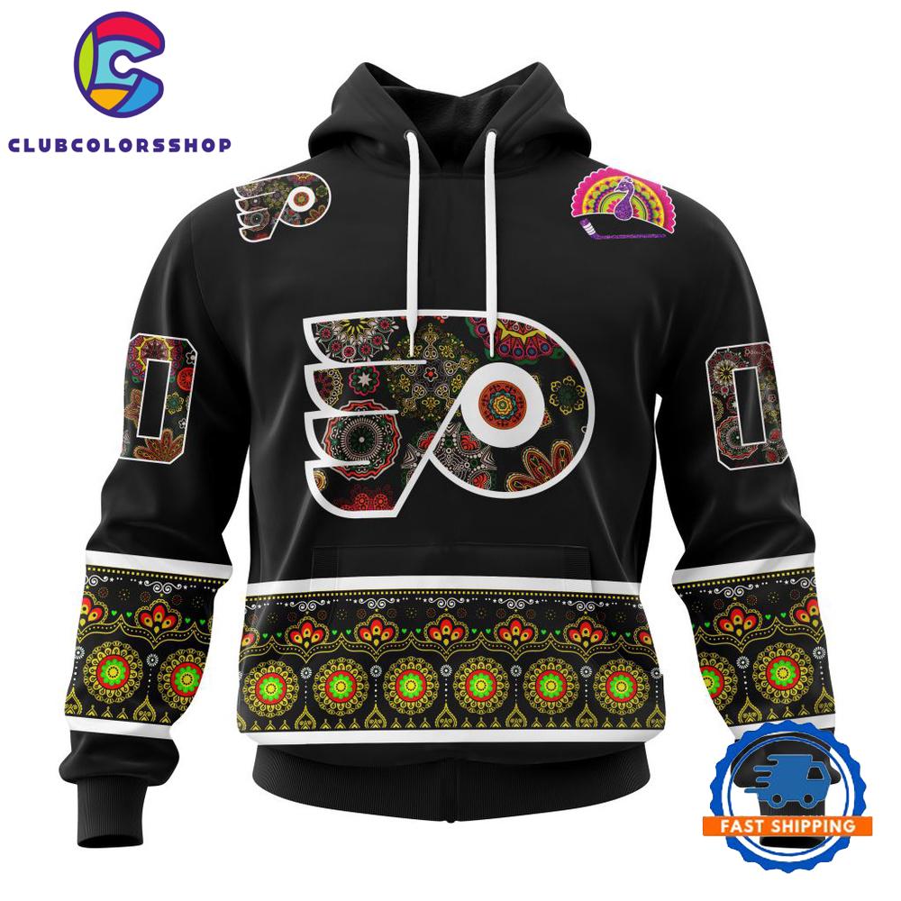 NHL Philadelphia Flyers Specialized Jersey Hockey For All Diwali Festival Hoodie, T Shirt