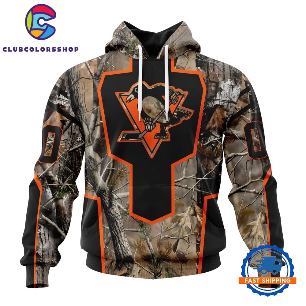NHL Pittsburgh Penguins Special Camo Realtree Hunting Hoodie, T Shirt