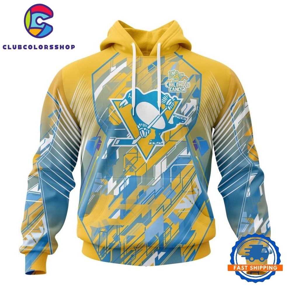 NHL Pittsburgh Penguins Specialized Design Fearless Against Childhood Cancers Hoodie, T Shirt
