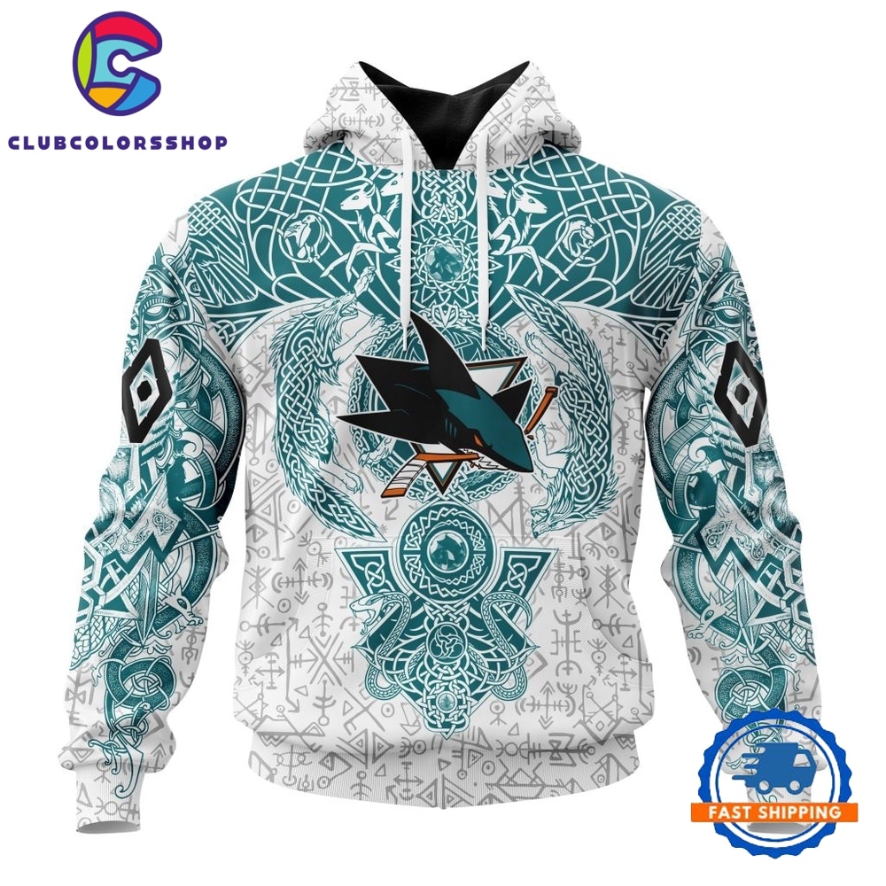 NHL San Jose Sharks Special Norse Viking Symbols Hoodie, T Shirt