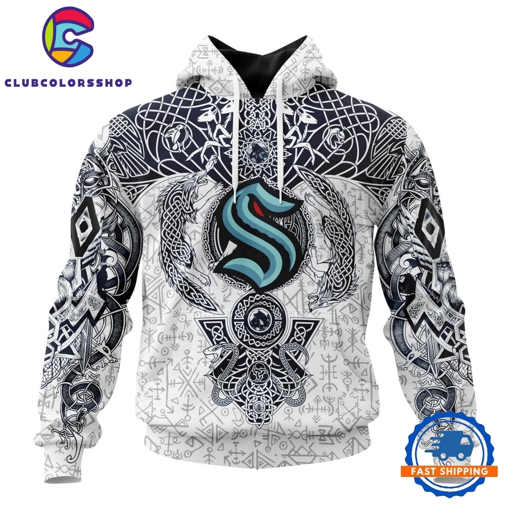 NHL Seattle Kraken Special Norse Viking Symbols Hoodie, T Shirt