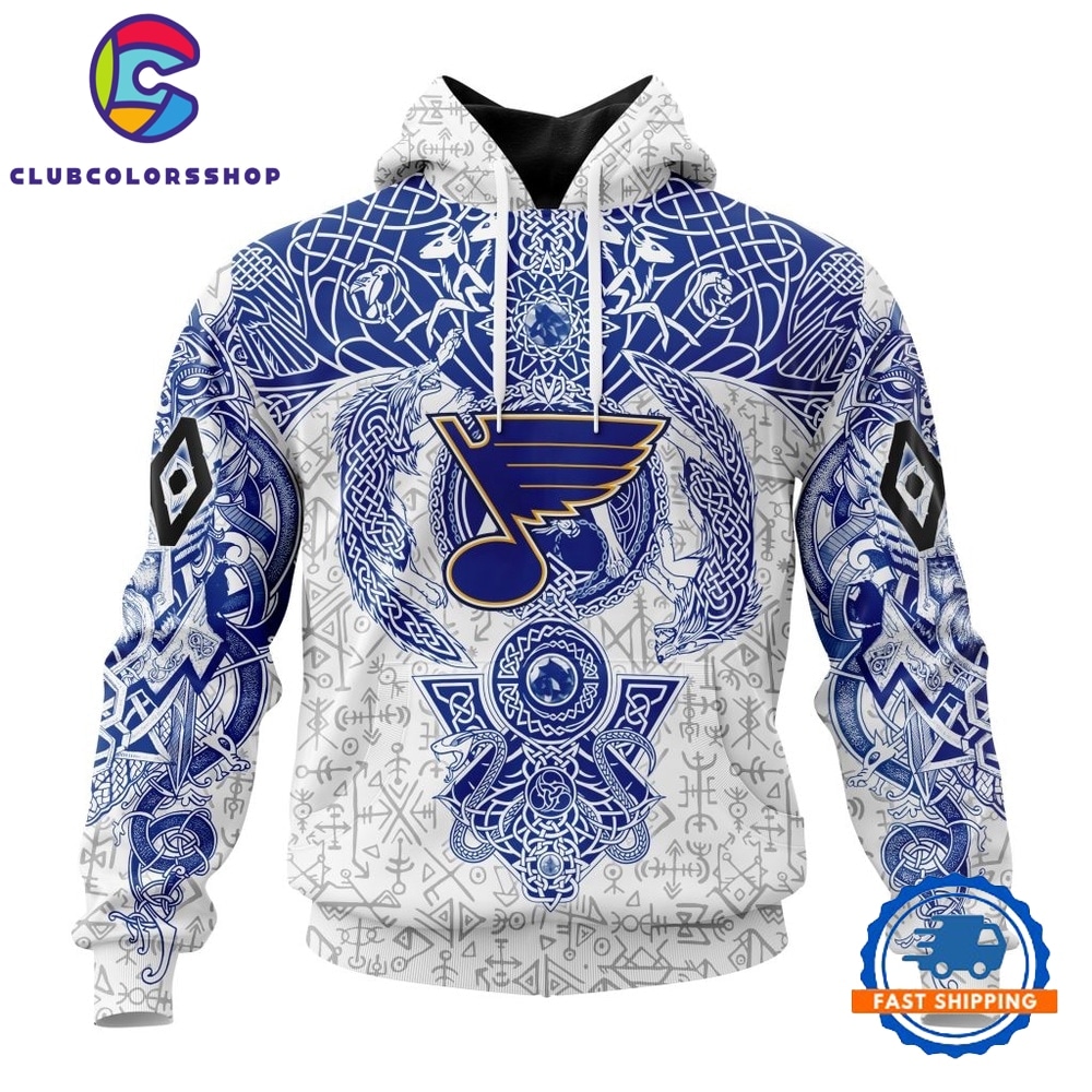 NHL St Louis Blues Special Norse Viking Symbols Hoodie, T Shirt