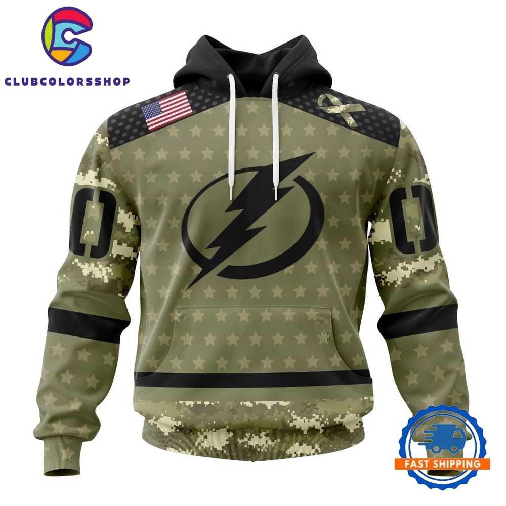 NHL Tampa Bay Lightning Special Camo Military Appreciation Hoodie, T Shirt