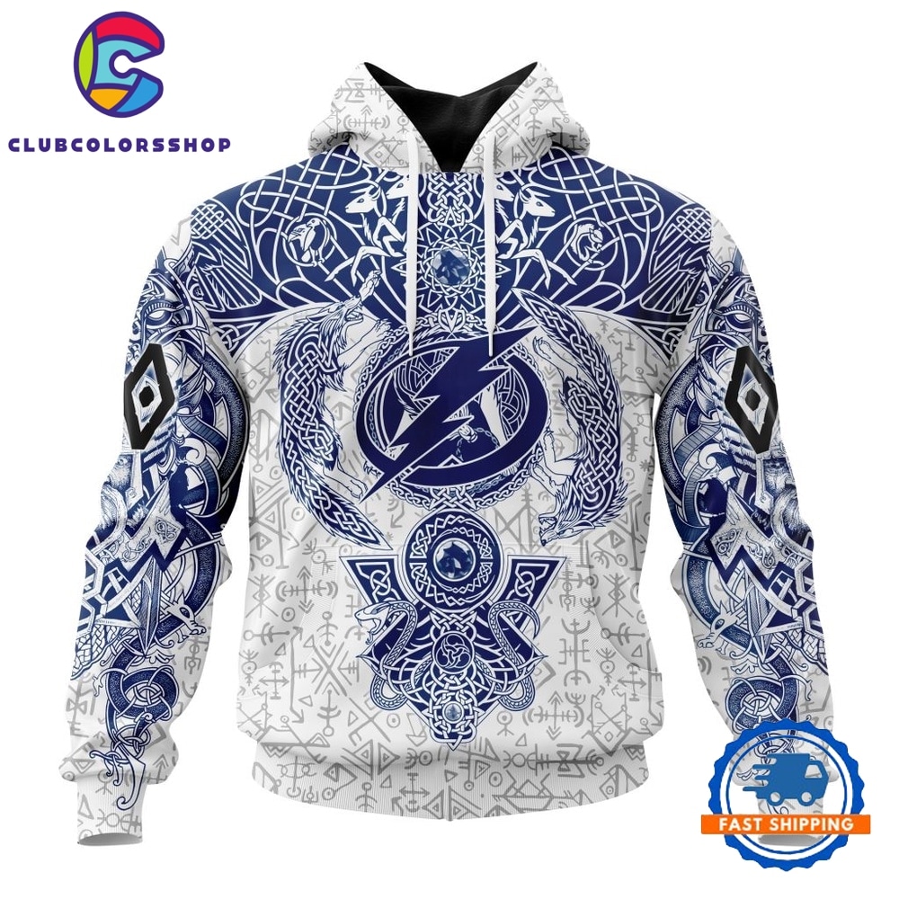 NHL Tampa Bay Lightning Special Norse Viking Symbols Hoodie, T Shirt