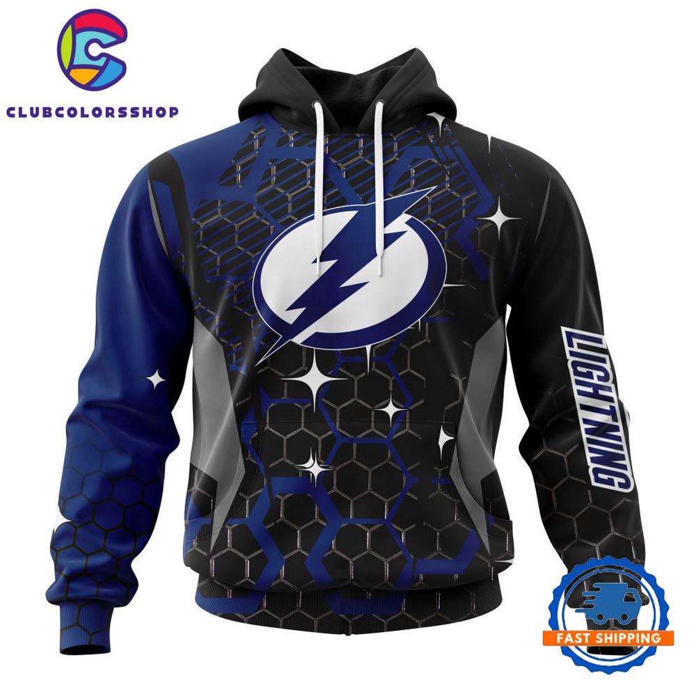 NHL Tampa Bay Lightning Specialized Design With MotoCross Syle Hoodie, T Shirt
