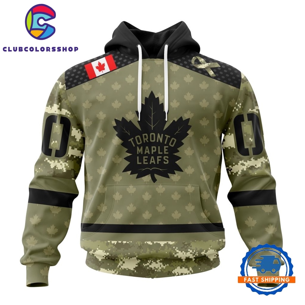 NHL Toronto Maple Leafs Special Camo Military Appreciation Hoodie, T Shirt
