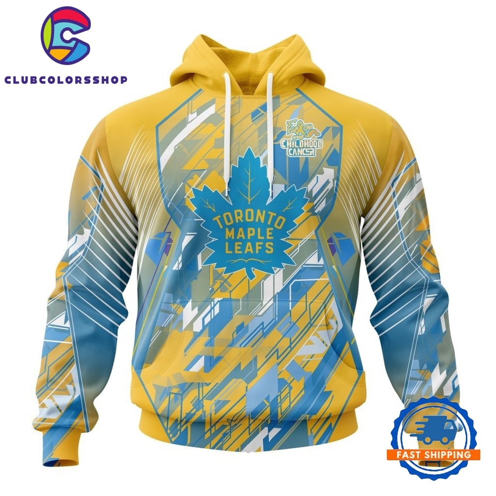 NHL Toronto Maple Leafs Specialized Design Fearless Against Childhood Cancers Hoodie, T Shirt