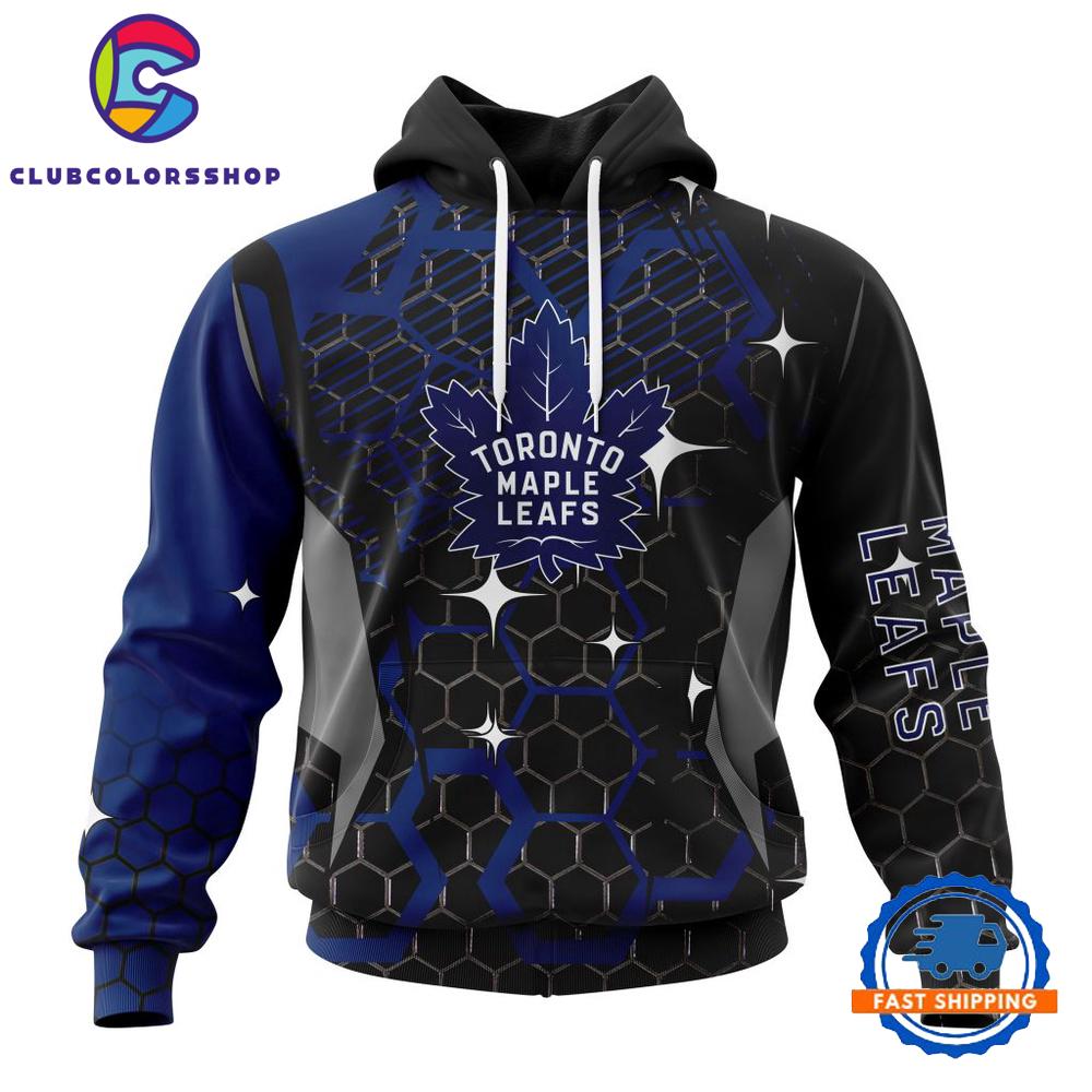 NHL Toronto Maple Leafs Specialized Design With MotoCross Syle Hoodie, T Shirt
