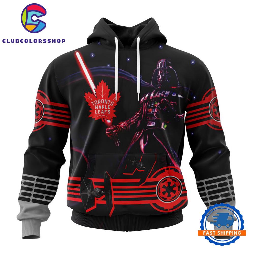 NHL Toronto Maple Leafs Specialized Starwar Darth Vader Version Hoodie, T Shirt
