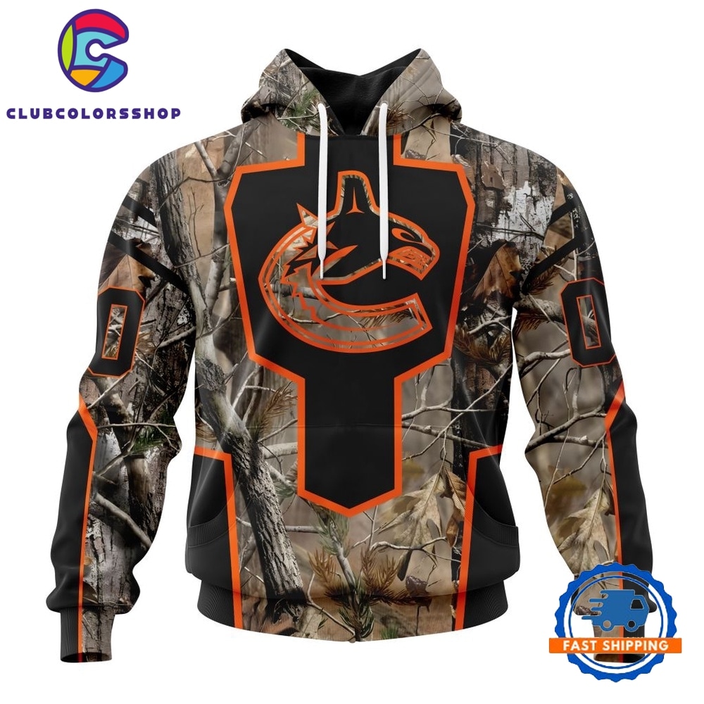 NHL Vancouver Canucks Special Camo Realtree Hunting Hoodie, T Shirt