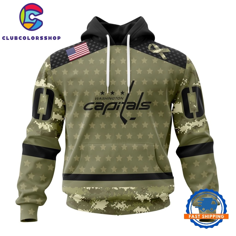 NHL Washington Capitals Special Camo Military Appreciation Hoodie, T Shirt