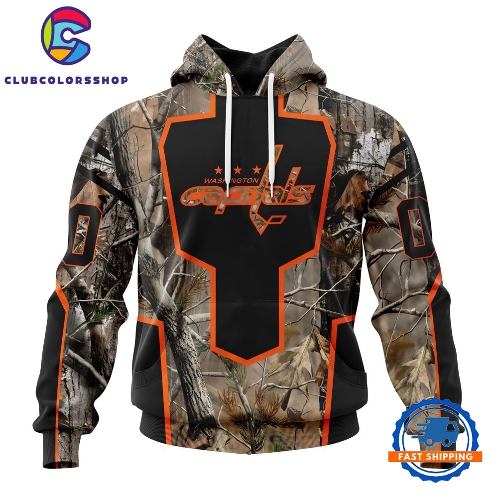 NHL Washington Capitals Special Camo Realtree Hunting Hoodie, T Shirt