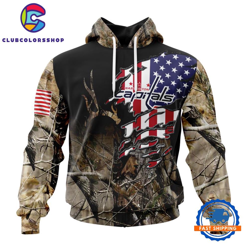 NHL Washington Capitals Special Camo Realtree Hunting Hoodie, TShirt, Long Sleeve Shirt