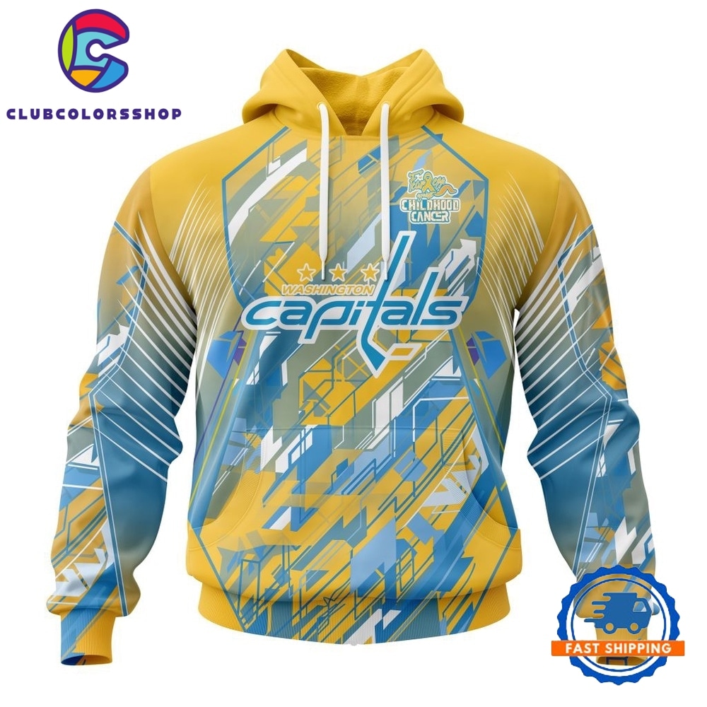 NHL Washington Capitals Specialized Design Fearless Against Childhood Cancers Hoodie, T Shirt