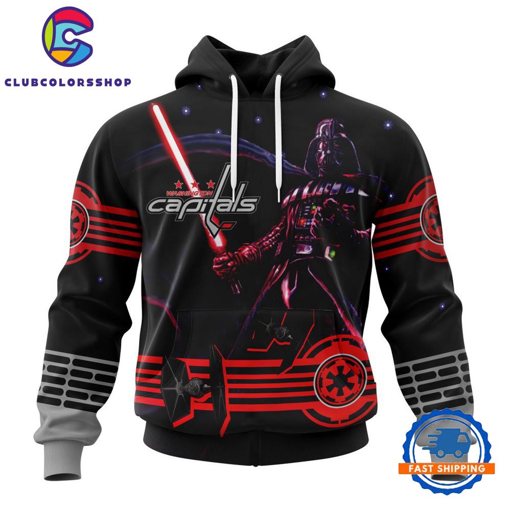 NHL Washington Capitals Specialized Starwar Darth Vader Version Hoodie, T Shirt