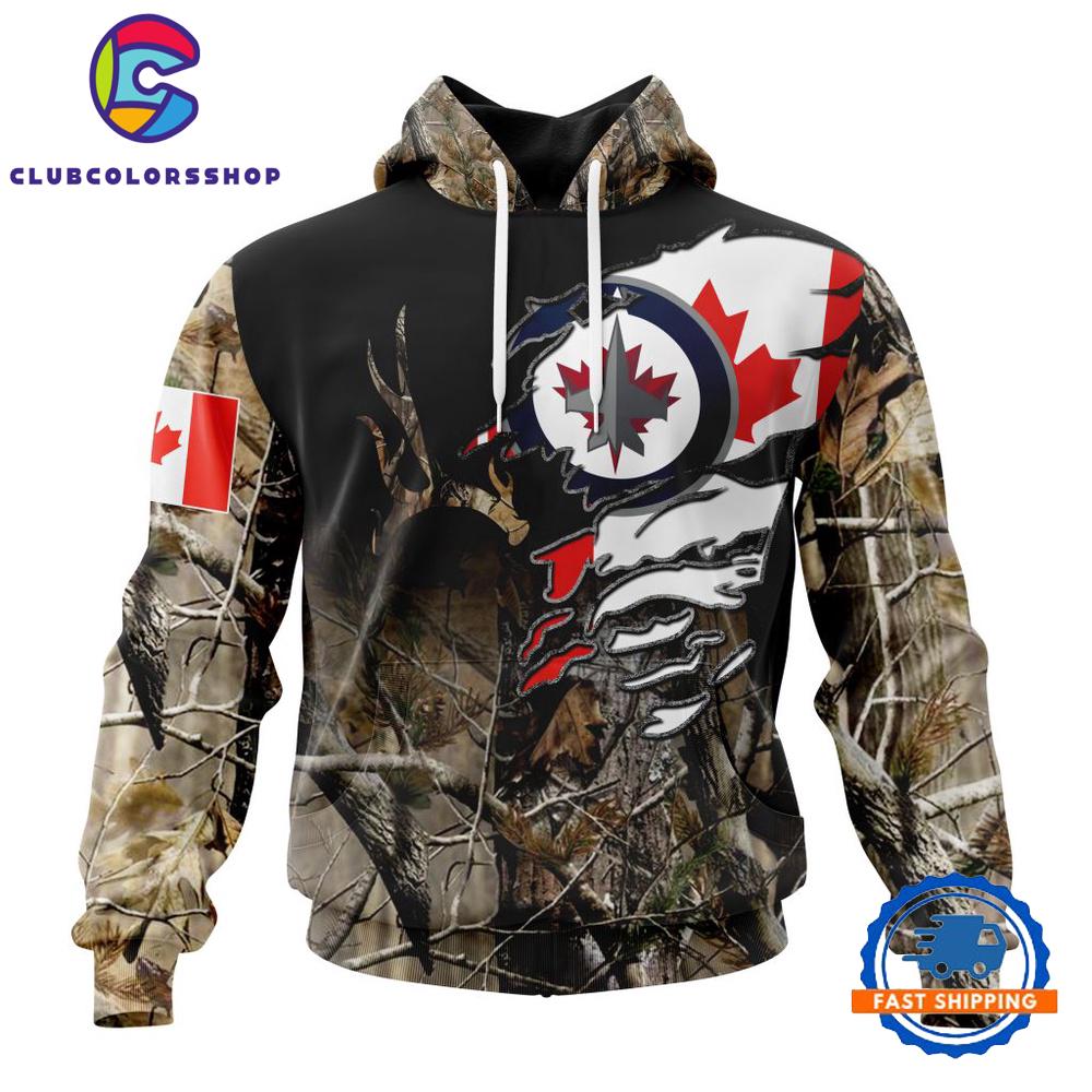 NHL Winnipeg Jets Special Camo Realtree Hunting Hoodie, TShirt, Long Sleeve Shirt