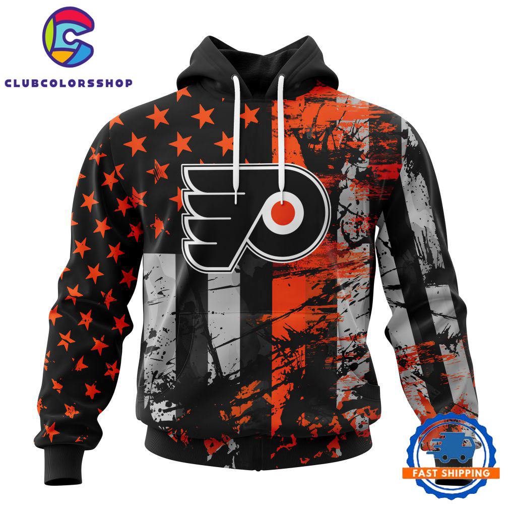 Philadelphia Flyers Specialized Jersey For America Hoodie, T Shirt, Long Sleeve Shirt