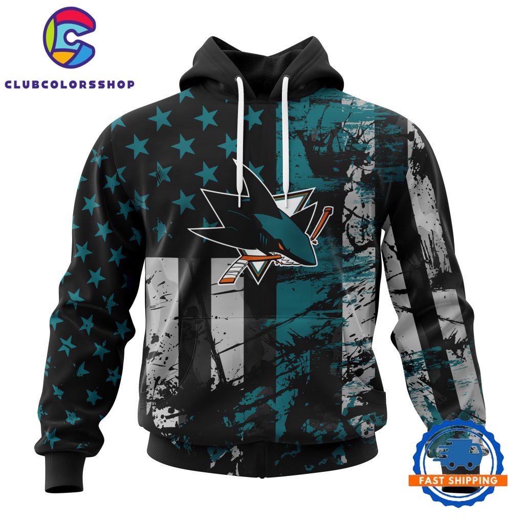 San Jose Sharks Specialized Jersey For America Hoodie, T Shirt, Long Sleeve Shirt