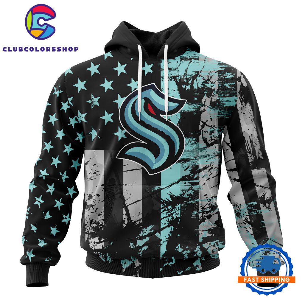 Seattle Kraken Specialized Jersey For America Hoodie, T Shirt, Long Sleeve Shirt