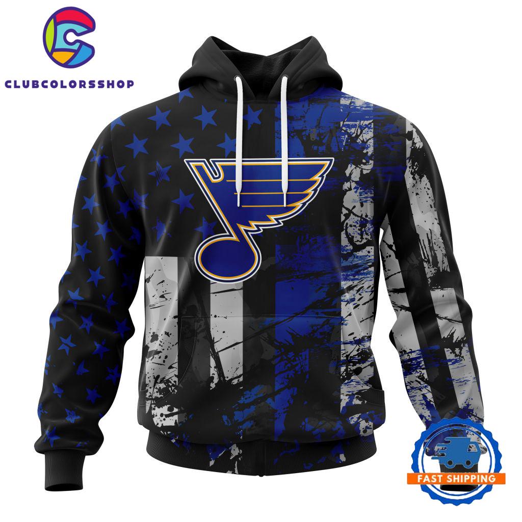St. Louis Blues Specialized Jersey For America Hoodie, T Shirt, Long Sleeve Shirt
