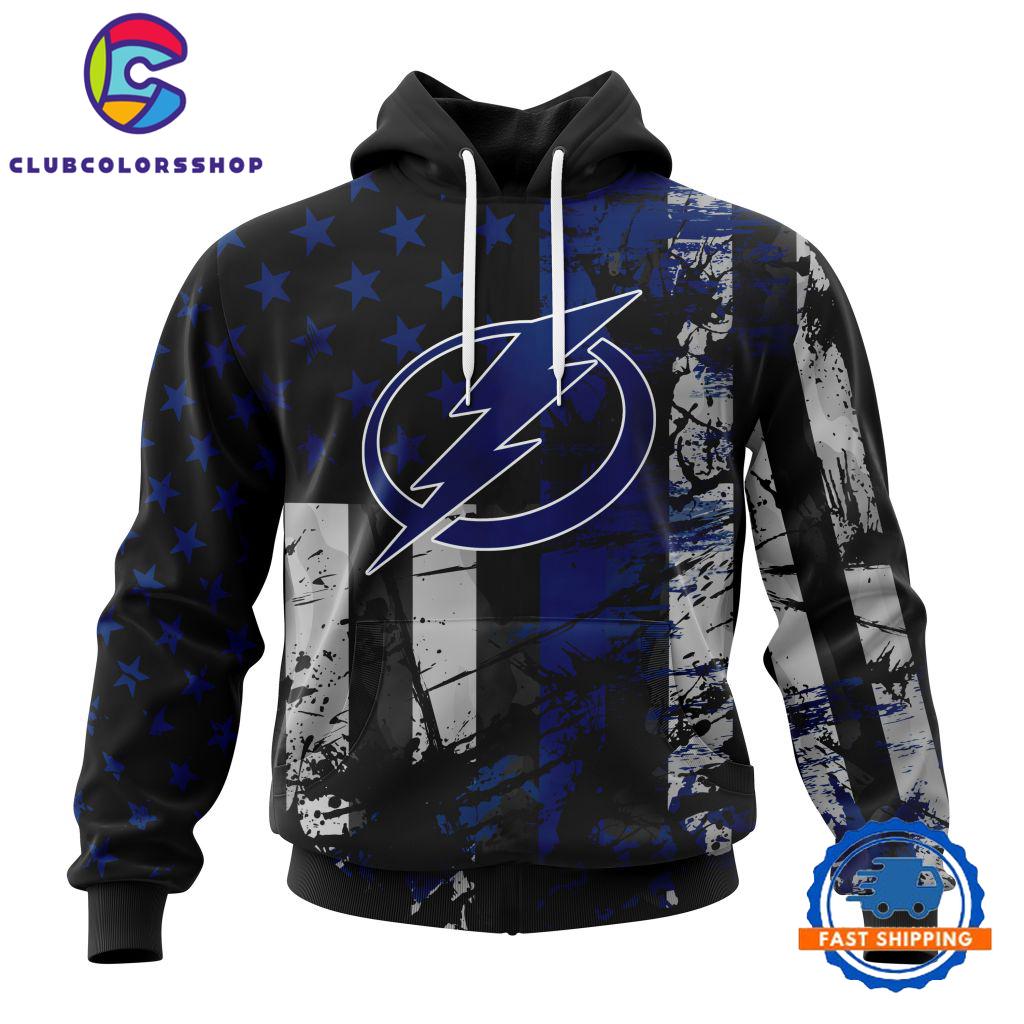 Tampa Bay Lightning Specialized Jersey For America Hoodie, T Shirt, Long Sleeve Shirt