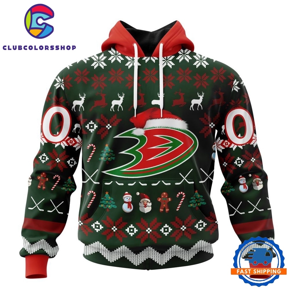 NHL Anaheim Ducks Hockey Christmas Is Coming 2026 Hoodie, T Shirt