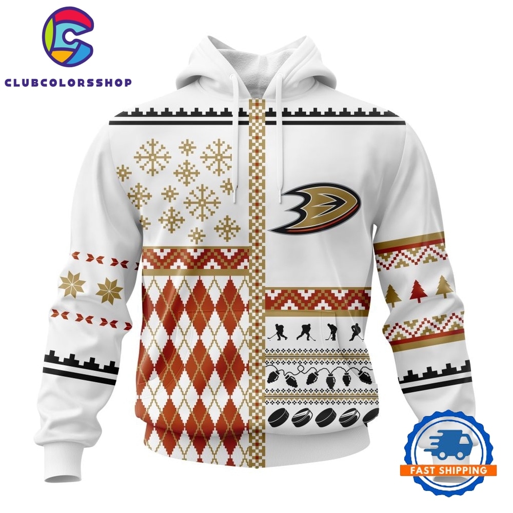 NHL Anaheim Ducks Specialized Christmas Is Coming New Design Hoodie, T Shirt