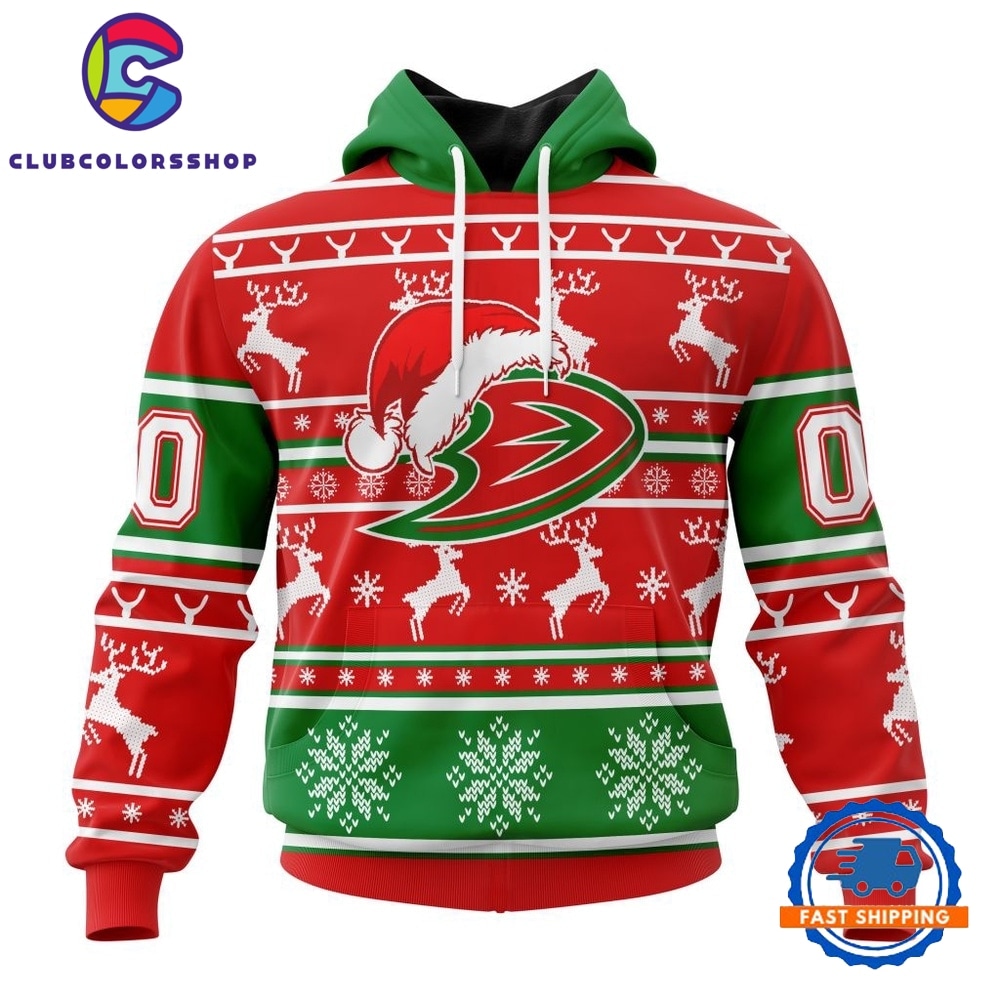 NHL Anaheim Ducks Specialized Unisex Christmas Is Coming Hoodie, T Shirt