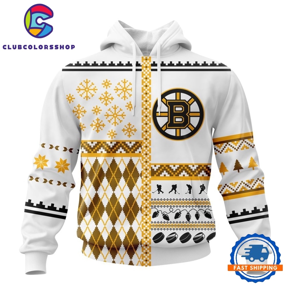 NHL Boston Bruins Specialized Christmas Is Coming New Design Hoodie, T Shirt