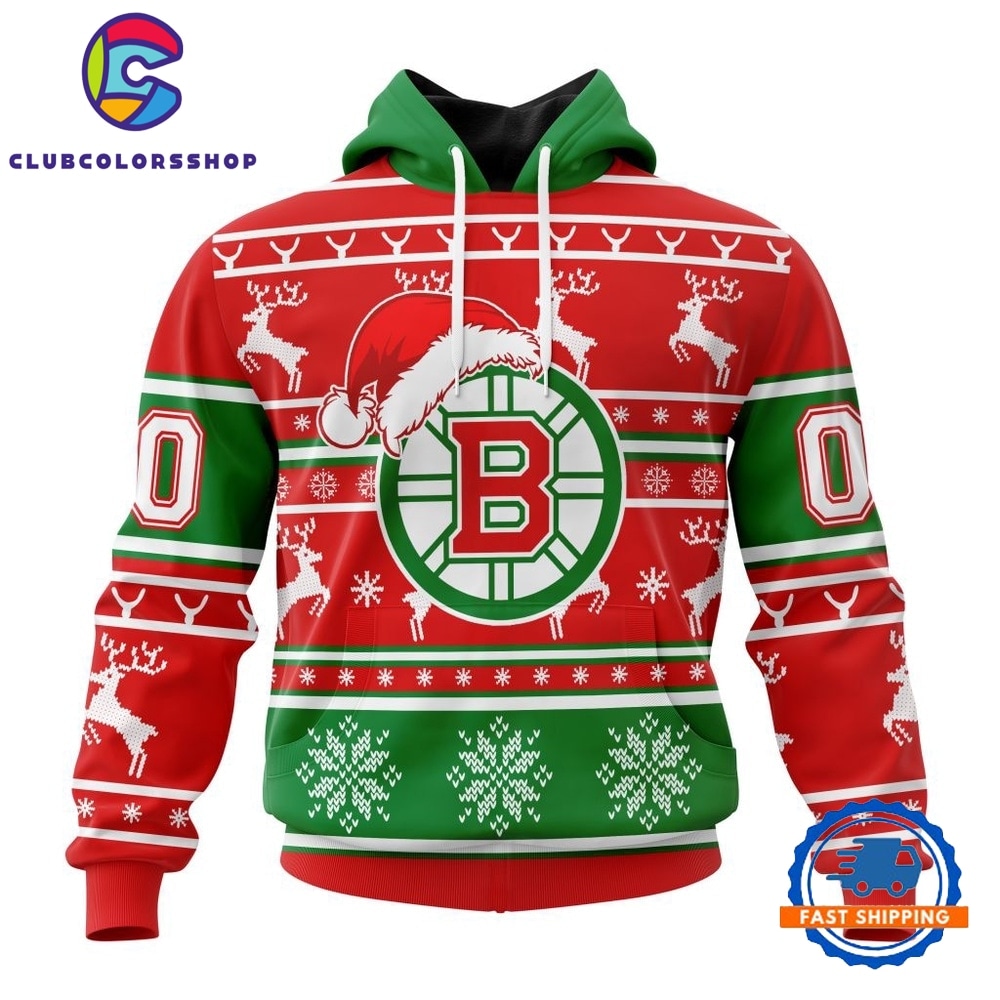NHL Boston Bruins Specialized Unisex Christmas Is Coming Hoodie, T Shirt