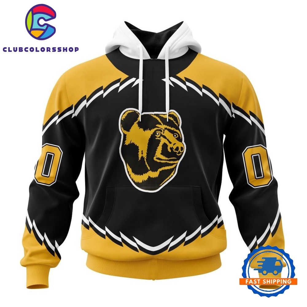 NHL Boston Bruins Specialized Unisex Kits With Retro Concepts Hoodie, T Shirt