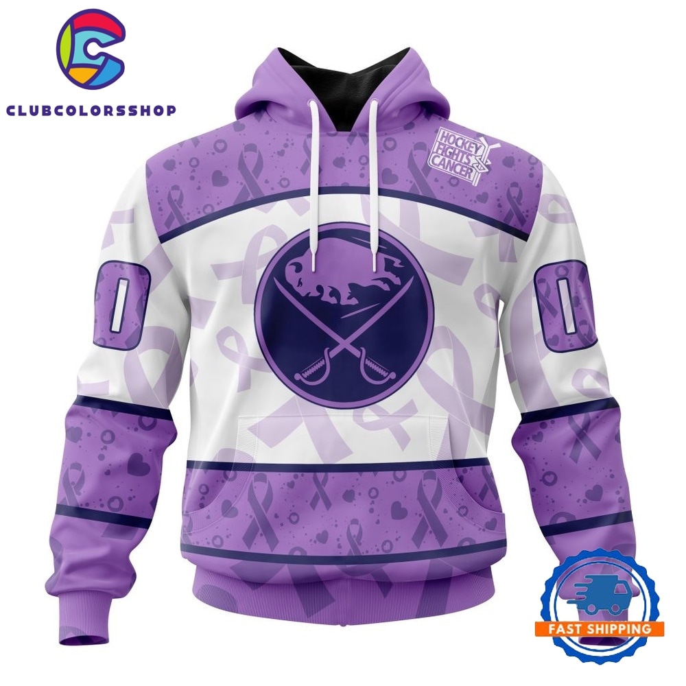 NHL Buffalo Sabres Special Lavender Fight Cancer Hoodie, T Shirt