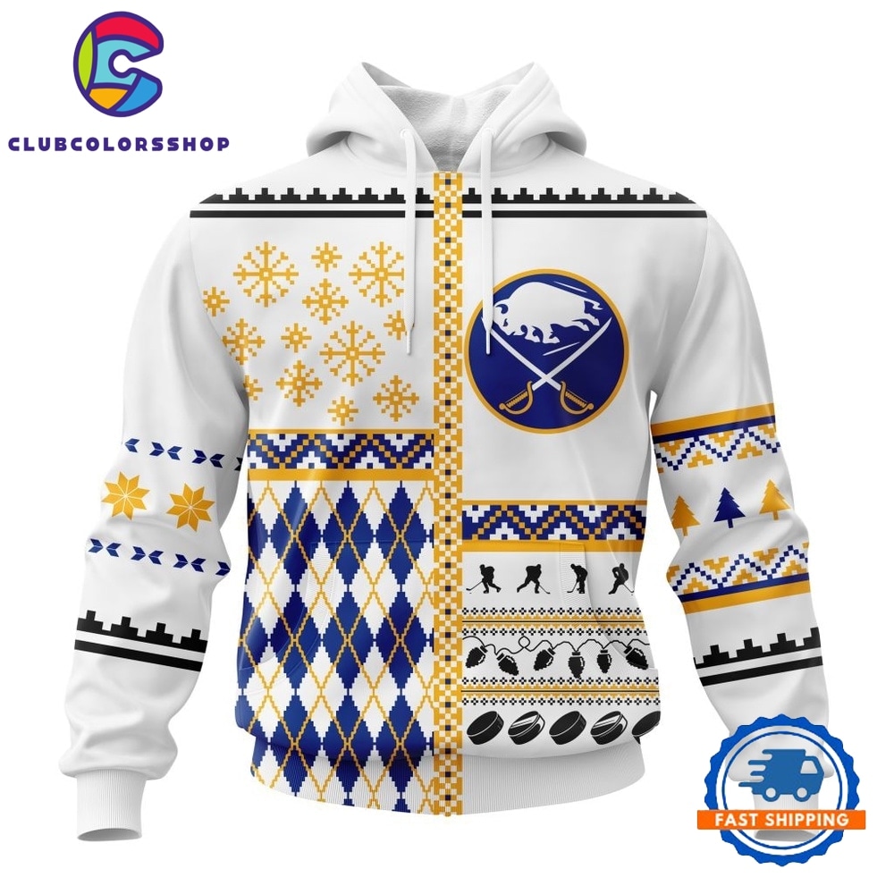 NHL Buffalo Sabres Specialized Christmas Is Coming New Design Hoodie, T Shirt