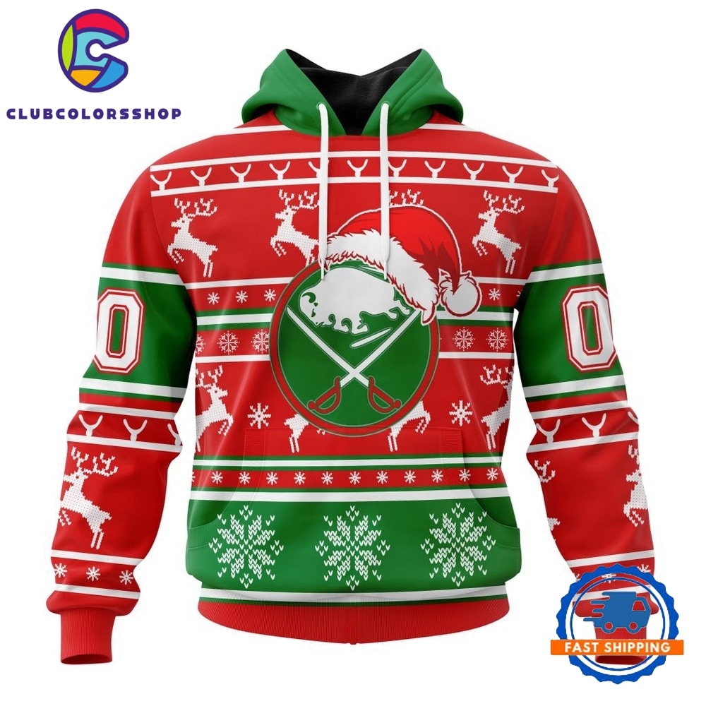 NHL Buffalo Sabres Specialized Unisex Christmas Is Coming Hoodie, T Shirt