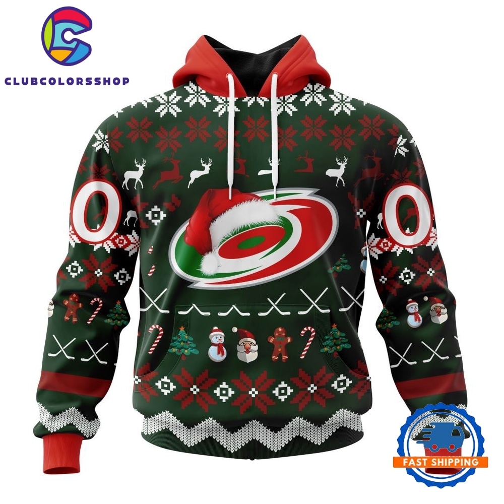 NHL Carolina Hurricanes Hockey Christmas Is Coming 2026 Hoodie, T Shirt