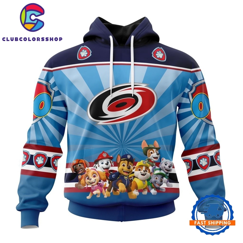 NHL Carolina Hurricanes Special Paw Patrol Kits Hoodie, T Shirt