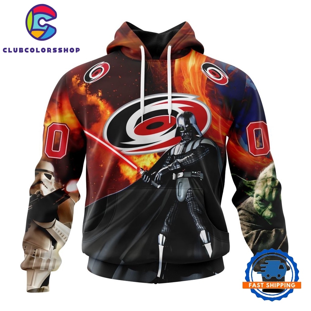 NHL Carolina Hurricanes x Star War Specialized Design Hoodie, T Shirt
