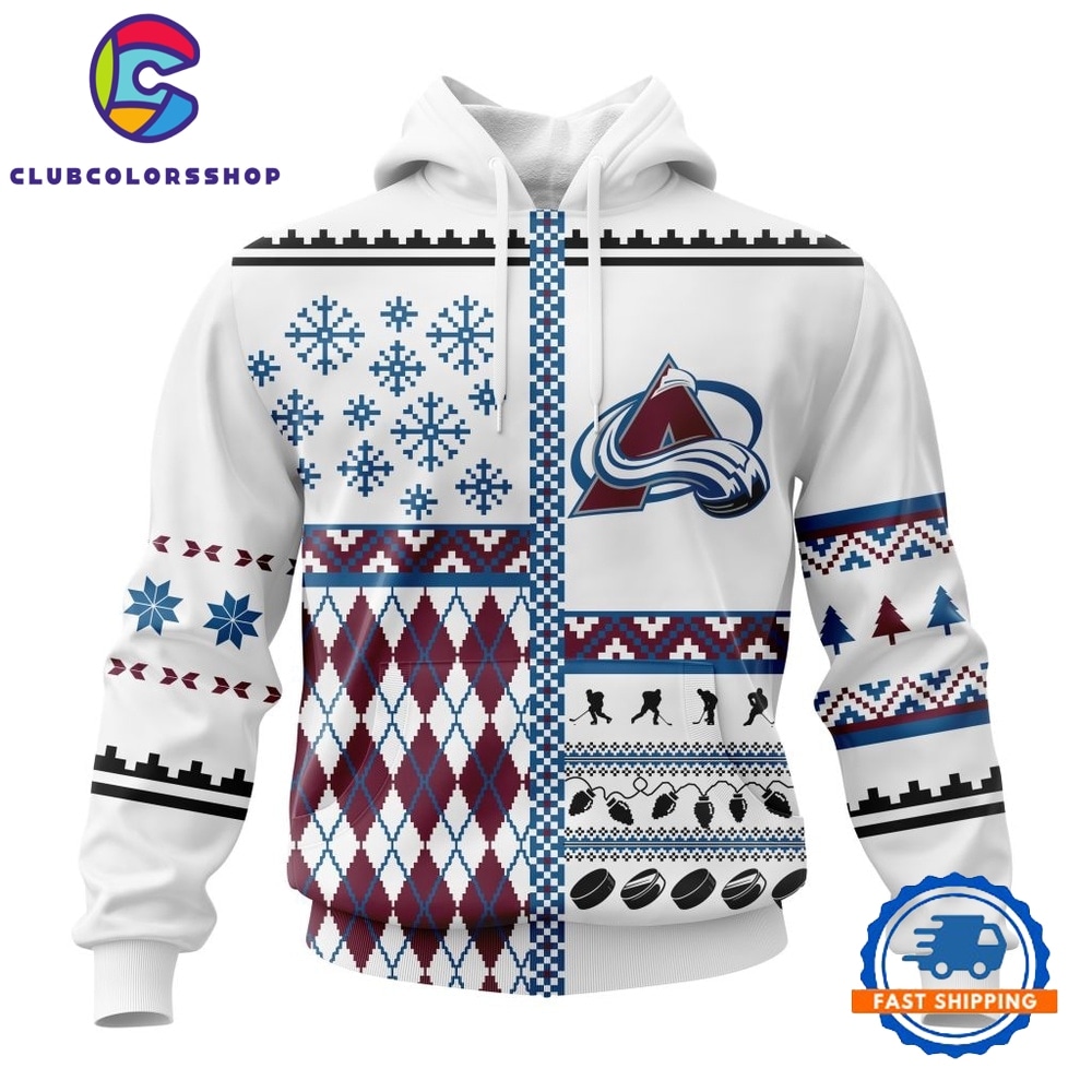 NHL Colorado Avalanche Specialized Christmas Is Coming New Design Hoodie, T Shirt