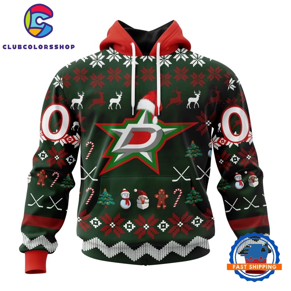 NHL Dallas Stars Hockey Christmas Is Coming 2026 Hoodie, T Shirt